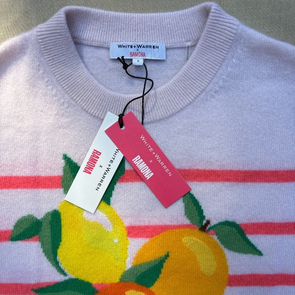 White + Warren Cashmere Crewneck - Picture 6 of 7